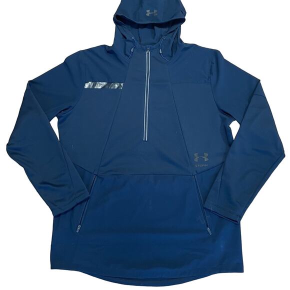 Under Armour Half-Zip Hooded Shirt - Picture 1 of 2